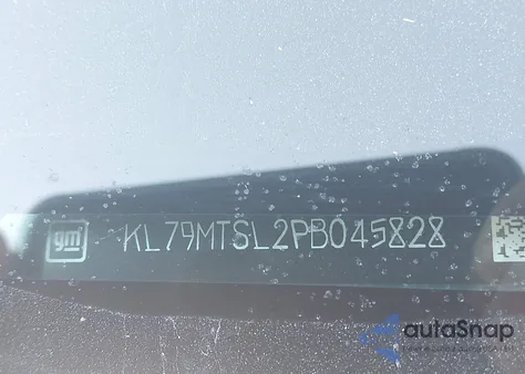 2023 Chevrolet Trailblazer Fwd Rs из США, поврежденный, VIN KL79MTSL2PB045828